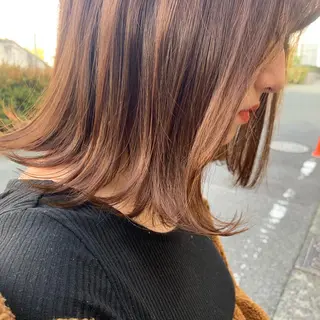 ミディアム カラー カラー特化美容師 💎EIKI💎のヘアスタイル