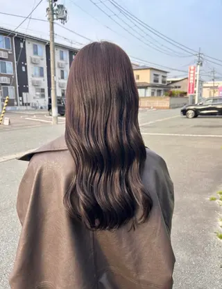 ロング カラー 畑澤 和果のヘアスタイル