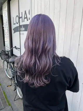 ロング カラー Assemble YUYAのヘアスタイル