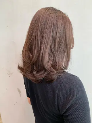 ミディアム yui .のヘアスタイル
