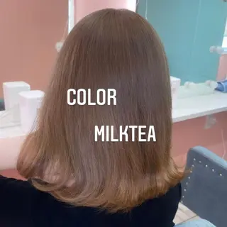 ショート カラー エクステ🩵ブリーチ 韓国ヘア🩵KAEのヘアスタイル