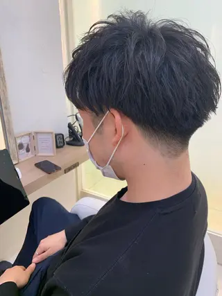 メンズ 似合わせカラー/艶 髪質改善/ヨシザキのヘアスタイル