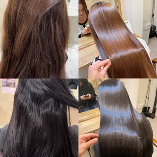 ロング パーマ 縮毛・酸性ストレート 特化のヘアスタイル