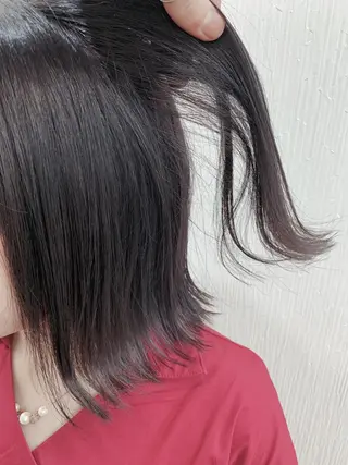 ミディアム カラー レイヤーカットモデル 募集/藤原一真のヘアスタイル