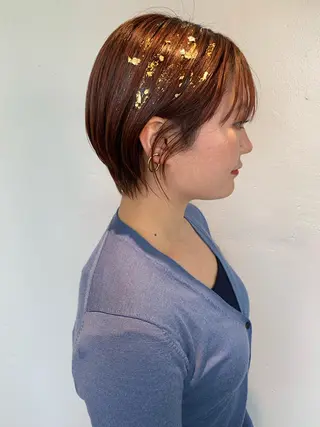 ショート カラー RISAKO レイヤーカット🎀のヘアスタイル
