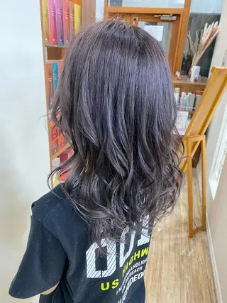 カラー SALOWIN栄 高須大貴のヘアスタイル