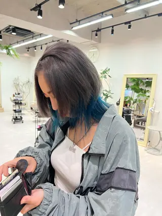 ミディアム カラー 🍀お悩み改善憧れの 美髪 小林風雅のヘアスタイル
