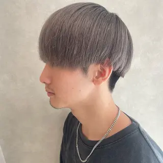 カラー メンズ ダウンパーマ特化💎 ボブ・レイヤーりなのヘアスタイル