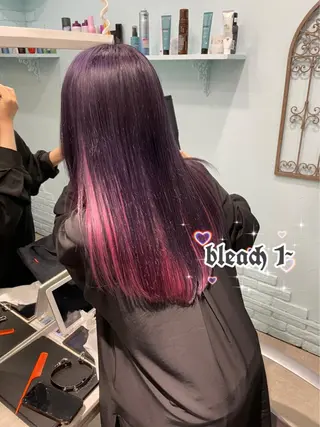 ロング 💞ハイトーン/ヘア アレンジ💞 くるみのヘアスタイル