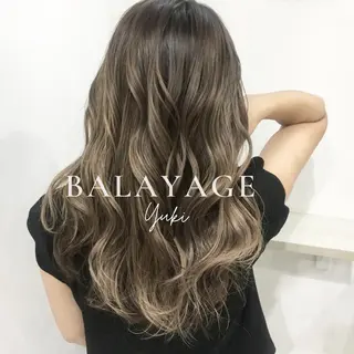 ロング カラー 武内 由貴のヘアスタイル