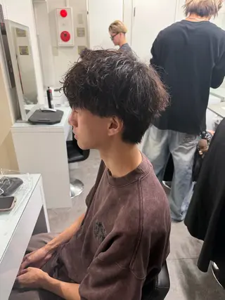 パーマ メンズ 町田エリアＮｏ．１/ パーマ特化/太田京希のヘアスタイル