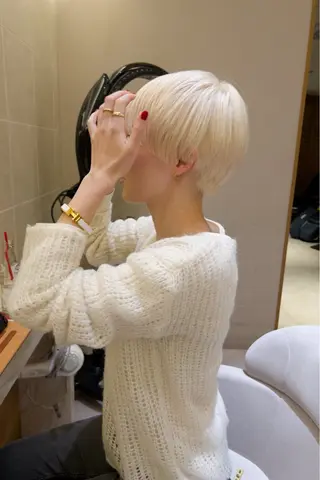ショート カラー manami /ショ ート/カットモデルのヘアスタイル