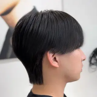ショート メンズ 【メンズ特化⚡️】 曲がる矯正/千原涼麻のヘアスタイル
