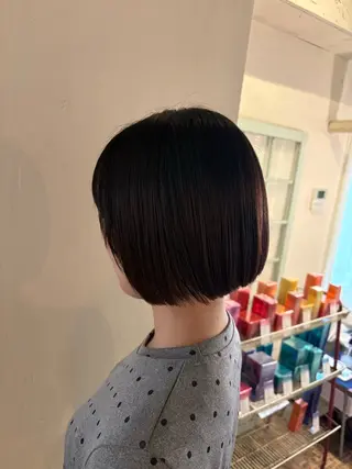 ミディアム 関 明日花のヘアスタイル