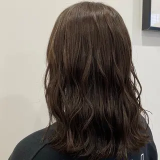 ミディアム カラー mari 🦋のヘアスタイル