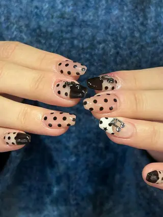 ネイル Hata nail 🎀個性派ニュアンスのネイルデザイン