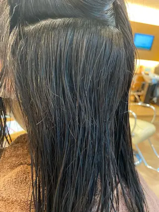 ミディアム パーマ 髪質改善🥇津田 【自由が丘】【美髪】のヘアスタイル