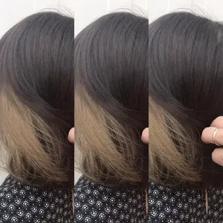 ショート カラー 縮毛矯正×髪質改善 店長　DAITOのヘアスタイル