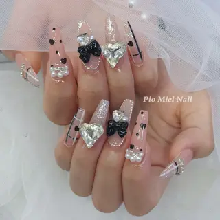 ネイル HANA 長さだしのネイルデザイン