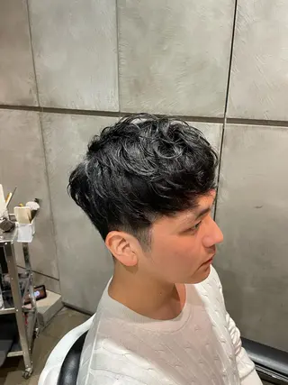 ミディアム メンズ 小櫃 彰太のヘアスタイル