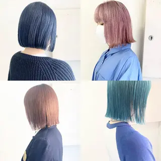 ミディアム カラー パーマ ヘアアレンジ メンズ キッズ ネイル マツエク・マツパ アイブロウ 🦕ウルフカット 🦕ａｋｉｈｏのヘアスタイル
