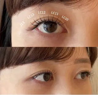 マツエク・マツパ NINI EYELASHのマツエク・マツパデザイン
