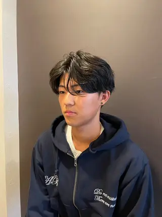 ミディアム パーマ メンズ パーマ指名No.1 /Ryosuke.のヘアスタイル