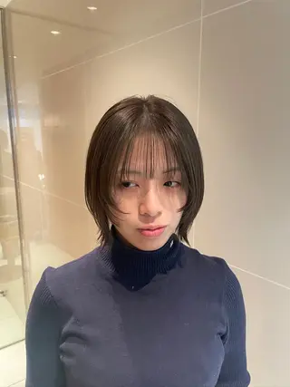 ショート カラー 縮毛矯正/レイヤー 🌙児玉光瑠のヘアスタイル