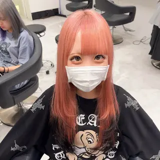 ロング カラー 池袋 egoのヘアスタイル