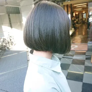 ミディアム カラー 古指 匠巳のヘアスタイル