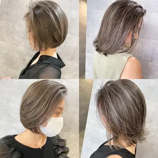 ショート カラー ヘアアレンジ ネイル マツエク・マツパ 井上 一平のヘアスタイル