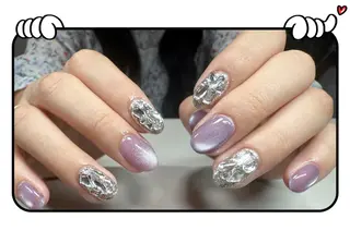 ミディアム FLORA NAIL SALONのネイルデザイン