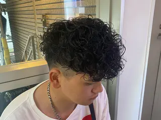 ミディアム パーマ メンズ 🔥漢髪特化メンズ マネージャーYUKIのヘアスタイル