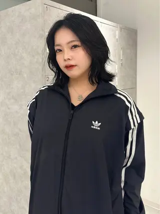 ミディアム 韓国ヘア/レイヤー/ sara 🎀のヘアスタイル