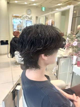 パーマ メンズ 【𝐀𝐬𝐡-池袋 】ひな💭🎀のヘアスタイル