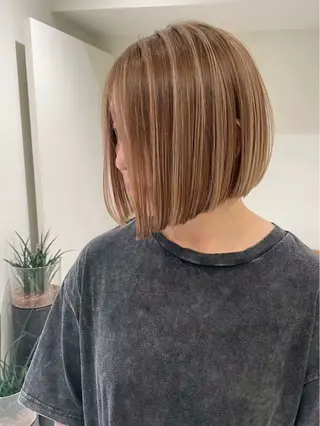 ショート カラー 🎀ツヤ髪×モテヘア 🎀池袋/カナエのヘアスタイル