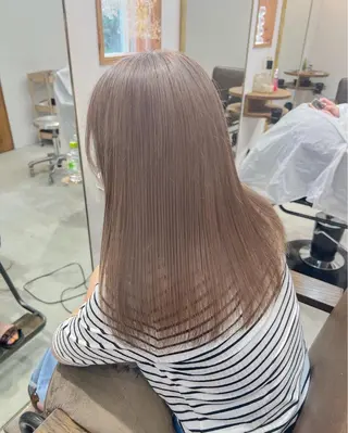 ロング カラー 透明感/縮毛/ボブ CHIHIROのヘアスタイル