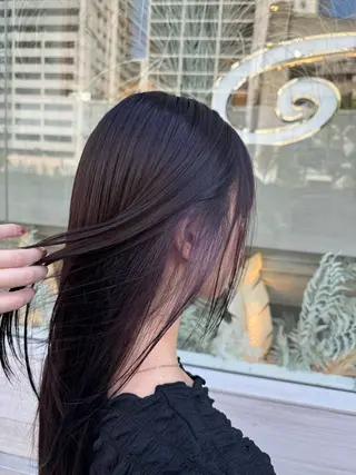 ロング カラー 堀江美容室 千晶のヘアスタイル