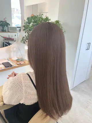 ロング 加藤 明香里のヘアスタイル