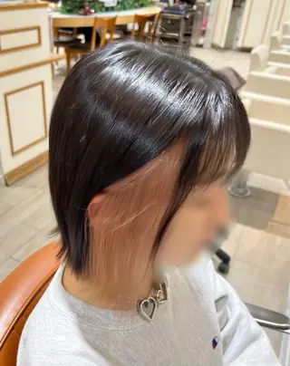 ショート カラー モデル募集 セイノチヒロのヘアスタイル