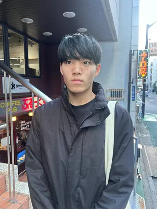 カラー メンズ MAI🦎 無造作パーマ メンズのヘアスタイル