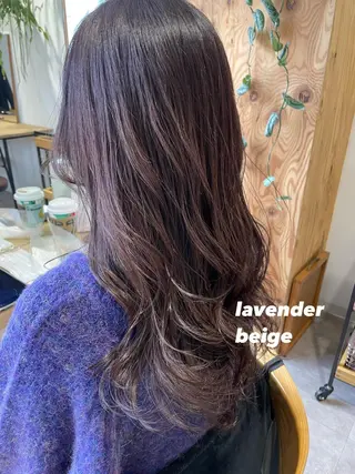 ロング カラー パーマ ヘアアレンジ 🌿AMANE🌿 sakiのヘアスタイル