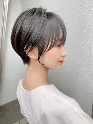 ショート 神戸ボブ✂️ ioe三宮/田 伸佳のヘアスタイル