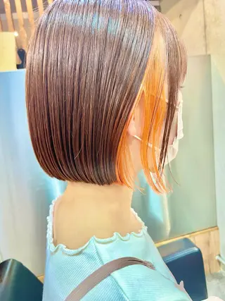 ショート カラー ショートボブ髪質改善 縮毛矯正のプロ山道潤のヘアスタイル