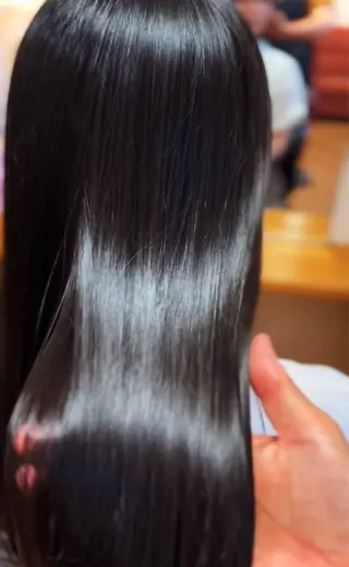 ロング かぁちゃん 橋本のヘアスタイル