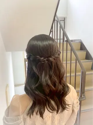 ヘアアレンジ hair make もりした ゆうのヘアスタイル