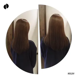 セミロング ロング カラー ✨縮毛矯正✨髪質改善 ナカシマ ユミのヘアスタイル