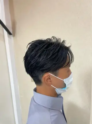 ショート メンズ 🔮メンズ縮毛矯正 メンズパーマ💎竹永のヘアスタイル