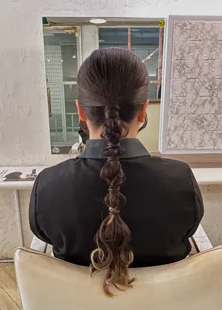 ロング ヘアアレンジ konomi⛓🩶 カラー/ヘアアレンジのヘアスタイル