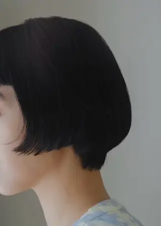 ミディアム *:.ボブカット 岡村  菜々美.:*のヘアスタイル